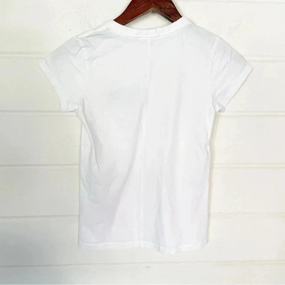 Rag&Bone Good Things Are Coming White Short Sleeve Crewneck Tee Size XS - Picture 7 of 9
